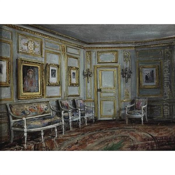A Room Interior At Fontainebleau - view 1