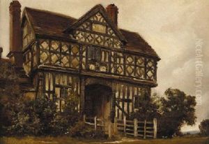 The Gatehouse, Stokesay Castle by Frank Moss Bennett