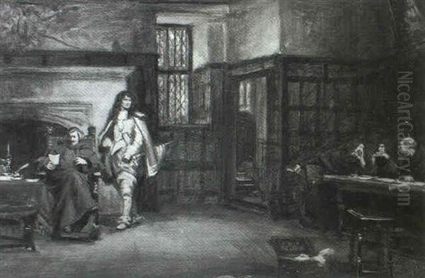 Cavalier Reporting To A Cardinal - view 1