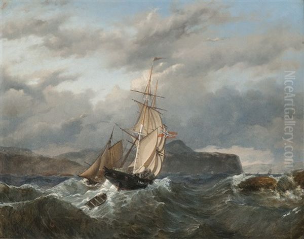 Seilskute I Storm - view 1