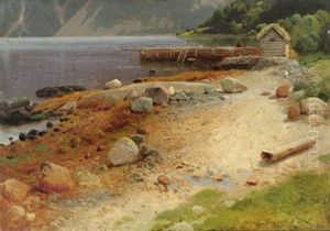 Studie Aus Schottland by Karl Bennewitz von Loefen the Elder