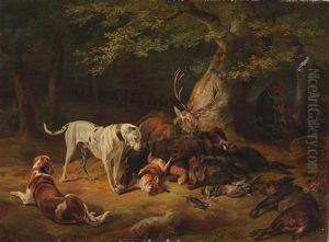 Dogs With The Spoils Of The Hunt by Adam Benno