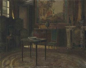 Vue D'un Interieur by Jules Benoit-Levy