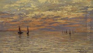 Marine En Hollande by Jules Benoit-Levy