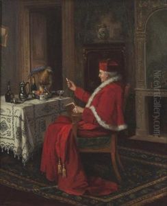 Le Cardinal Et Son Perroquet