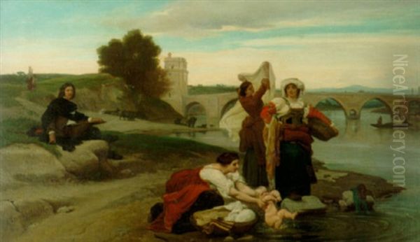 Poussin Finding The Subject For His Moses - view 1