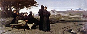 Saint Francois Mourant Benit La Ville D'assise