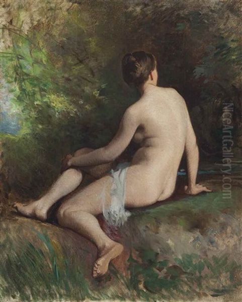 A Nude In The Forest - view 1