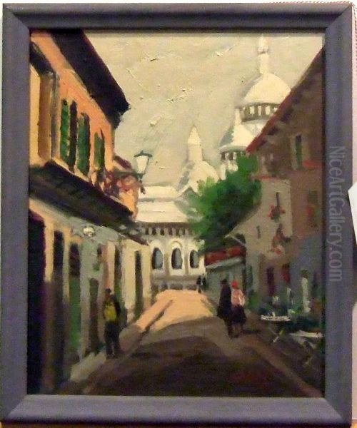 Sacre Coeur, Paris. - view 1