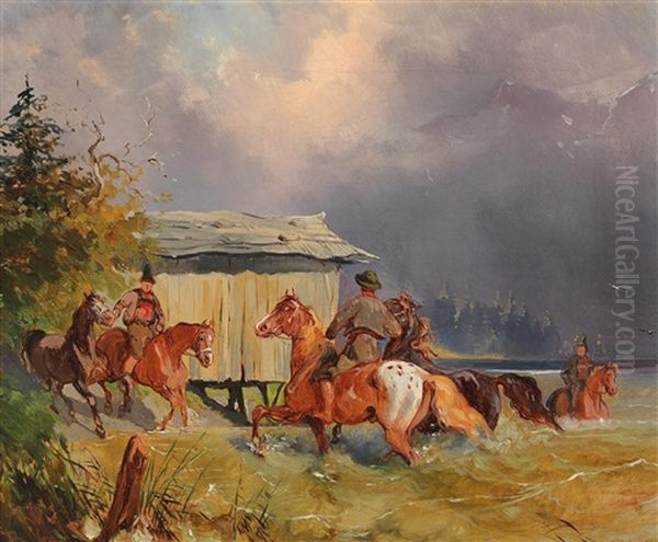 Cooling Down The Horses - view 1