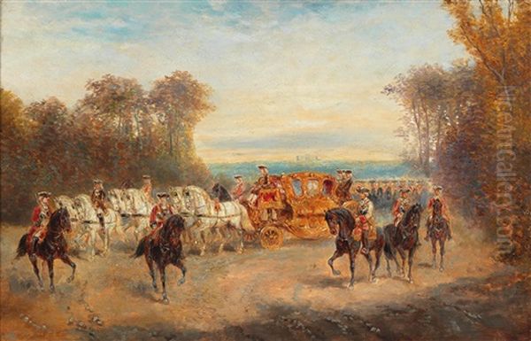 Out For A Drive During The Reign Of Maria Theresia - view 1