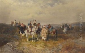Araber Auf Recognoscirung Araber Auf Recognoscirung