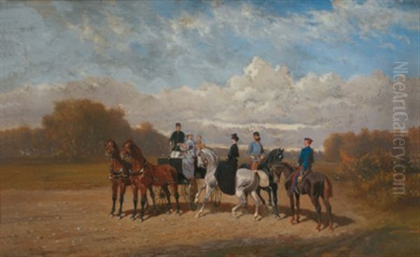 Ausfahrt Der Kaiserlichen Familie - view 1