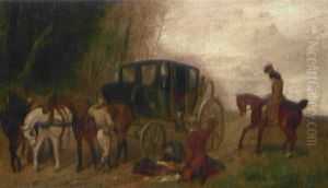 Uberfall Auf Reisekutsche