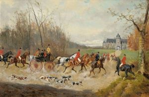 Heimkehr Von Der Jagd by Alexander Ritter Von Bensa
