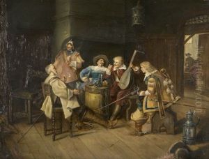 Soldiers In A Tavern