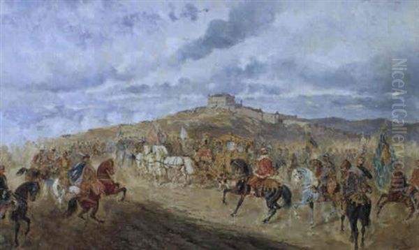 Maria Theresias Einzug In Presburg - view 1