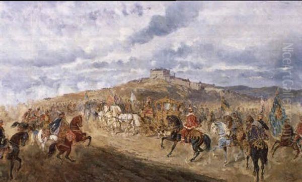 Maria Theresias Einzug In Pressburg - view 1