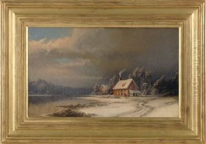 Winter In The Country by George Frederick Bensell
