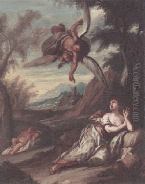 Hagar And The Angel - view 1