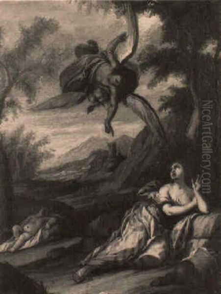 The Angel Appearing To Hagar - view 1