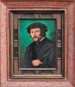 Portrait D"homme by Ambrosius Benson
