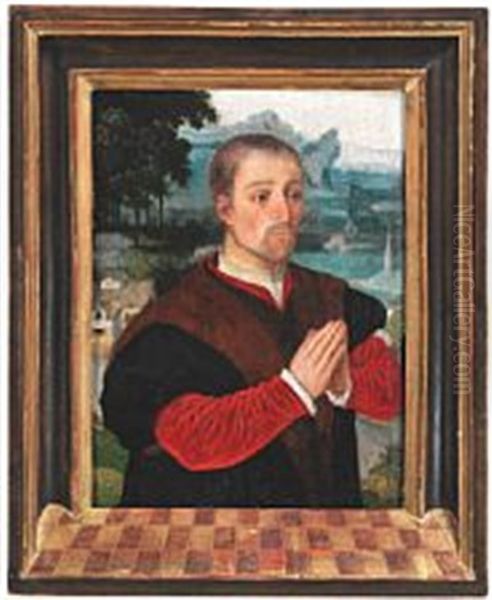 Portrait Of A Young Nobleman In Prayer - view 1