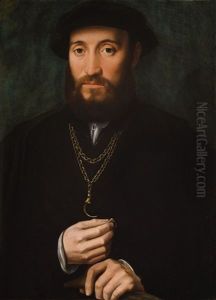 Portrait Of A Young Man With An Engagement Ring (goldsmith?)