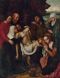 The Lamentation Of Christ, With The Three Marys, Saint Joseph Of Arimathea, Nicodemus, And Saint John The Baptist The Lamentation Of Christ, With The Three Marys, Saint Joseph Of Arimathea, Nicodemus, And Saint John The Baptist
