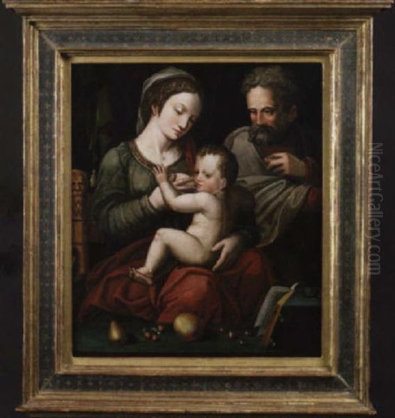 Madonna Mit Dem Jesuskind Und Dem Heiligen Joseph - view 1