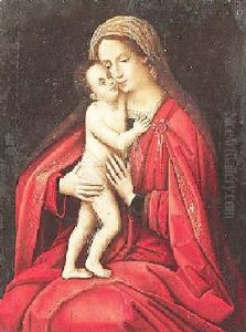 Maria Mit Dem Christuskind by Ambrosius Benson