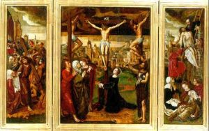 The Crucifixion by Ambrosius Benson