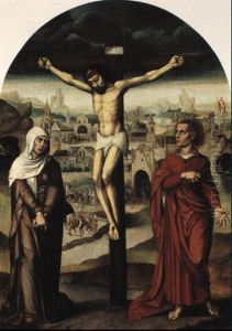 The Crucifixion by Ambrosius Benson