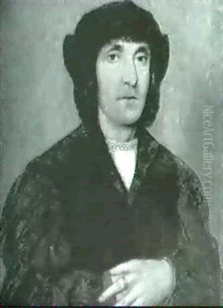 Portrait Of A Young Man Wearing An Embroidered Coat - view 1