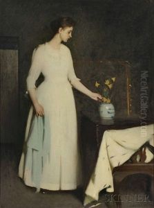 Figure In White Figure In White