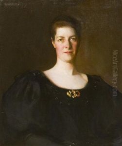 Portrait Of Amy Gordon Grant by Frank Weston Benson