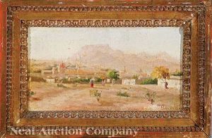 View In Mexico Near Santiago by Frank Weston Benson