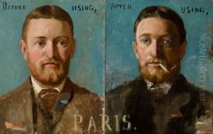 Before/after Portraits Of L. A. Plummer (in 2 Parts) by Frank Weston Benson