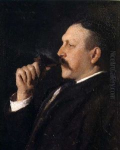Portrait Of Alexander Pope by Frank Weston Benson