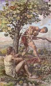 Tilling The Land by John Miles Bourne Benson