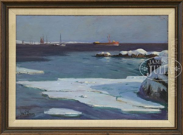 Kittery Harbor, Winter - view 1