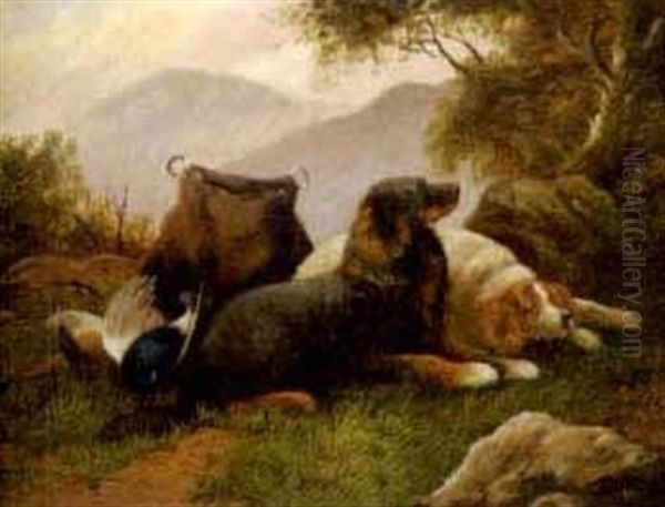 Two Hunting Dogs - view 1