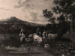 Die Abendliche Heimkehr Der Herde
