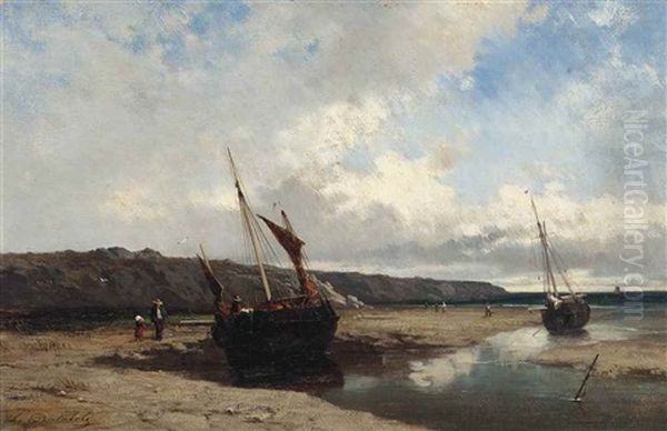 Fishing Boats At Dusk - view 1