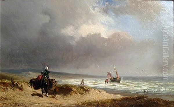 Untitled (scene Of Fishing Boats) - view 1