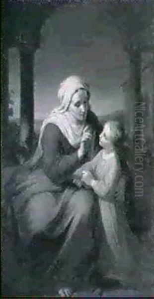 Die Heilige Anna Lehrt Maria Das Lesen - view 1