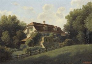 Landhaus Bei Wichtrach by Wilhelm Bernhard Benteli