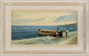 Pescatori Sulla Spiaggia Pescatori Sulla Spiaggia