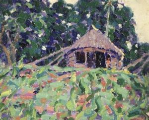 Samoan Hut, Taitasa District, Upolu Island, Samoa