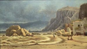 Coastal Scene by Dwight Benton